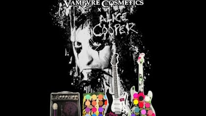 ALICE COOPER Collaborates With VAMPYRE COSMETICS On Makeup Collection